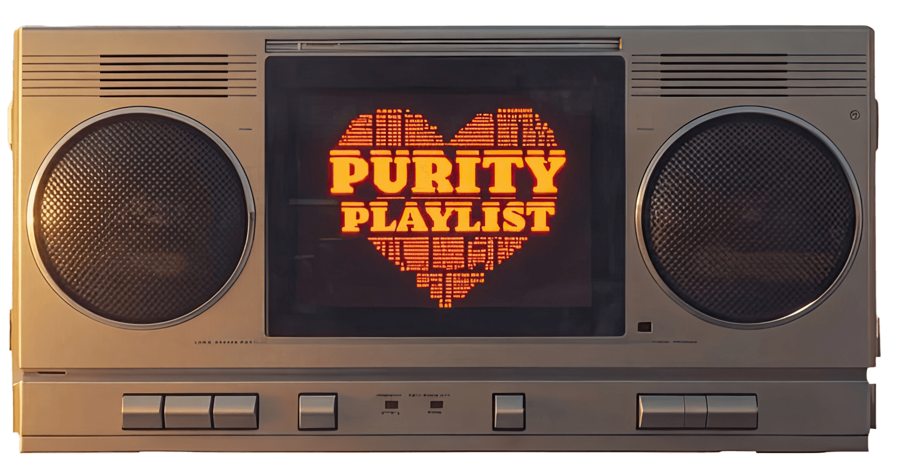 Purity Playlist boombox